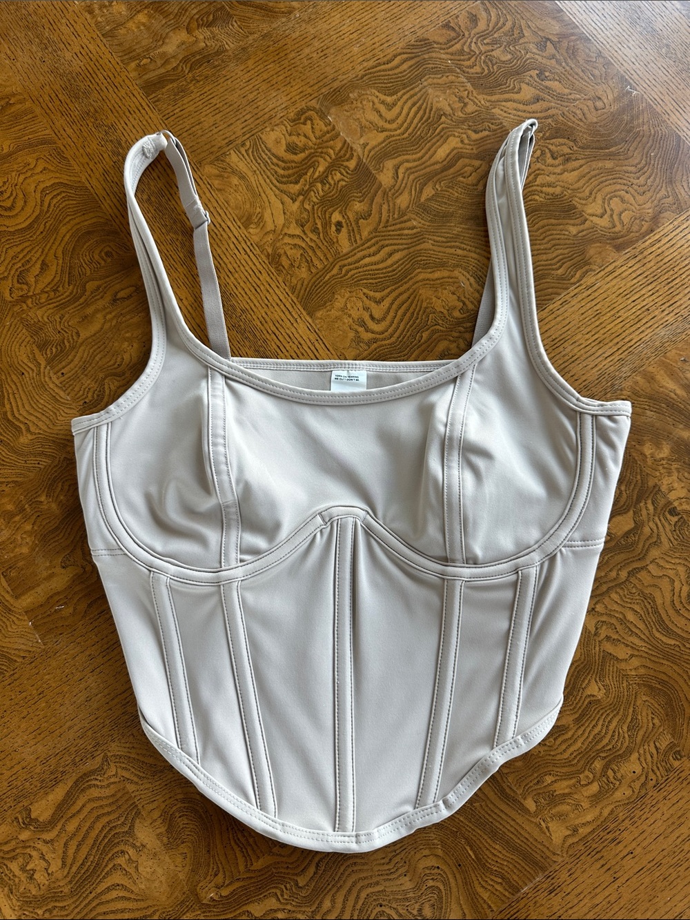 Hollister Nude Corset Top